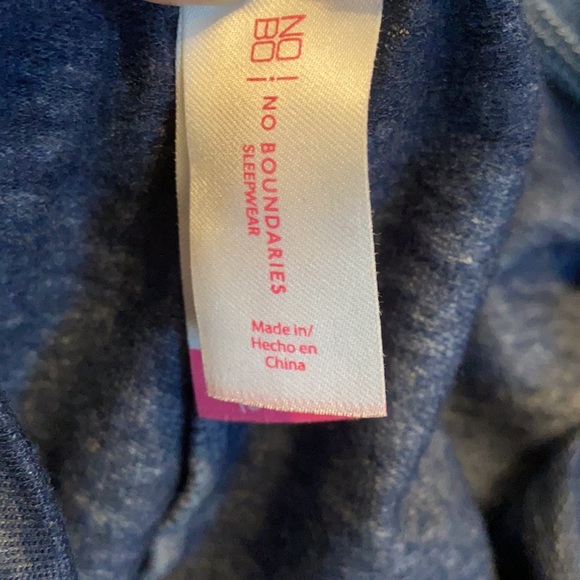 New No Boundaries Super Soft Burn Out Rose Joggers SZ MED - Picture 6 of 6